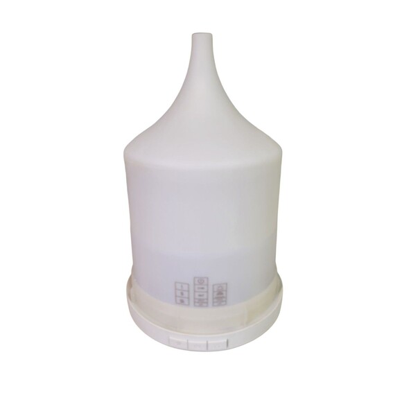 R Imports Aromatherapy Essential Oils Diffuser Color Mood Lights 8" Glass - Picture 8 of 11